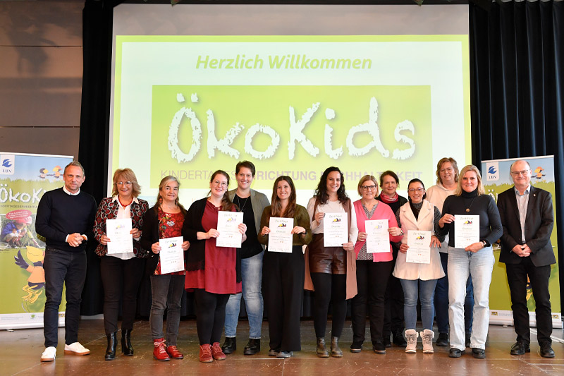 Ökokids Auszeichnung Gruppenbild